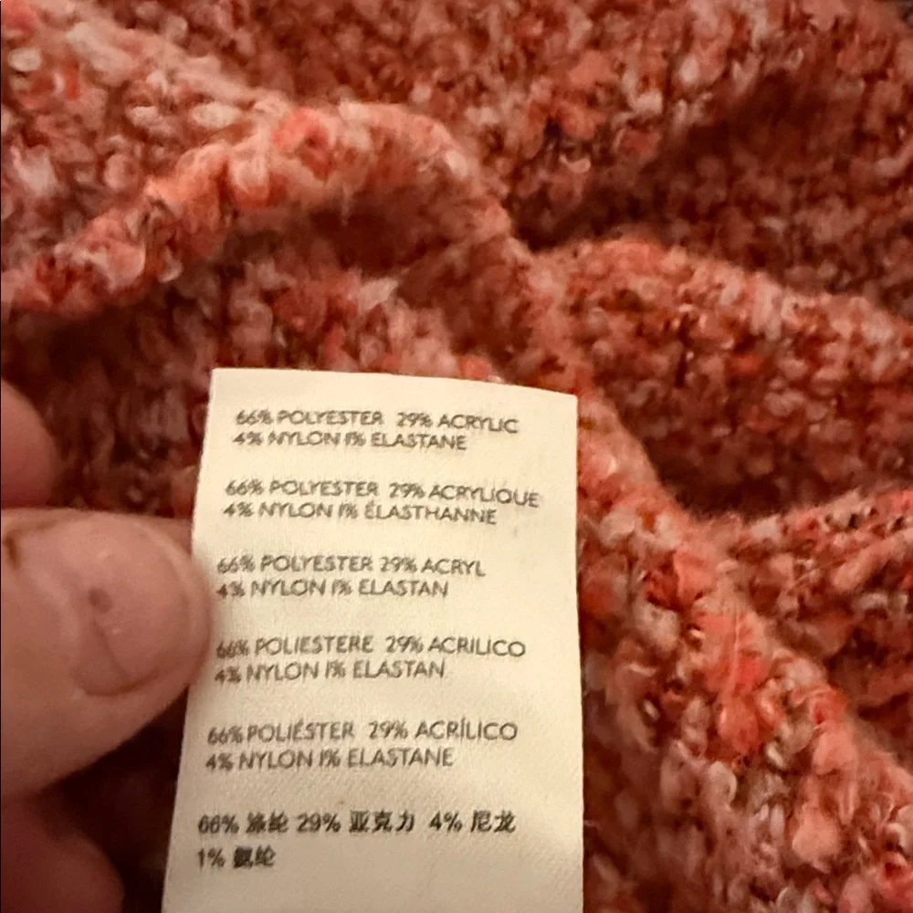 Free People Oversized Cropped Sweater – Size Small - Picture 7 of 7